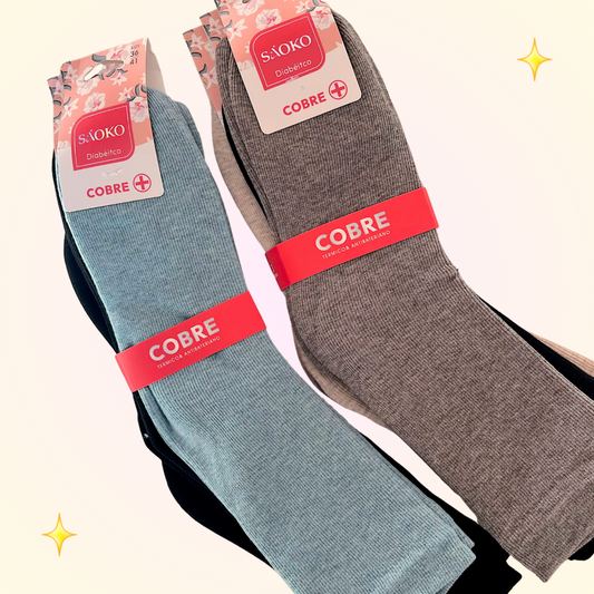 3 pares de calcetines térmicos para diabéticos