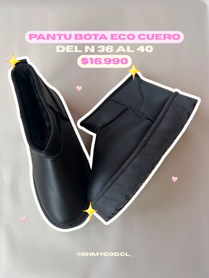 Pantu botas eco cuero