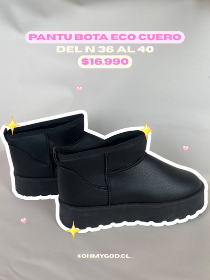 Pantu botas eco cuero